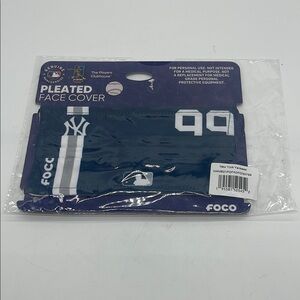 New York Yankees Pleated Face Cover